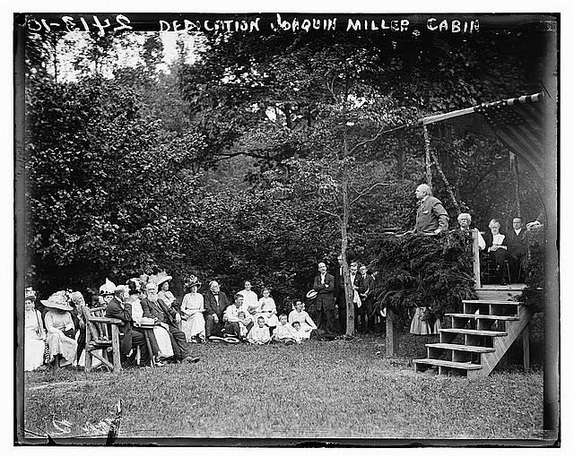 Joaquin Miller Cabin Dedication At Rock Creek Park 1912